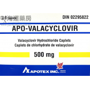 APO-VALACYCLOVIR CAPLET 500MG