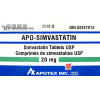 固醇康 APO-SIMVASTATIN TAB 20MG
