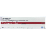 MIRCERA INJ 75MCG/0.3ML (PRE-FILLED SYRINGE)
