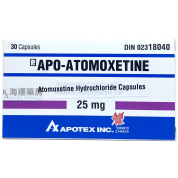 APO-ATOMOXETINE CAPSULES 25MG