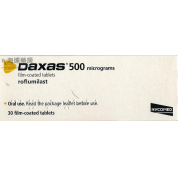 DAXAS TAB 500MCG
