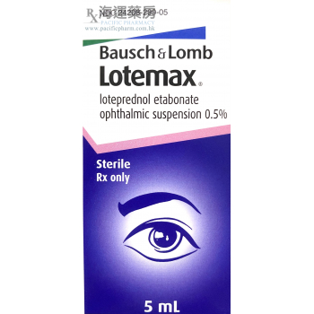 BAUSCH & LOMB LOTEMAX OPHTHALMIC SUSPENSION