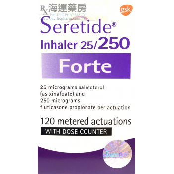 舒悅泰吸入器 SERETIDE INHALER 25/250 Forte