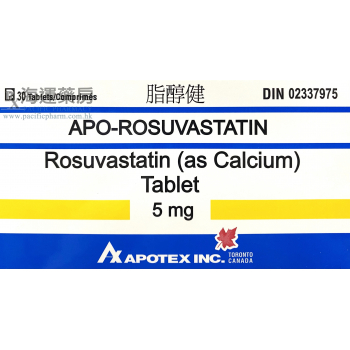 脂醇健 APO-ROSUVASTATIN TABLET 5MG