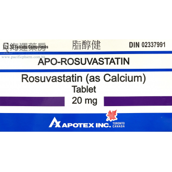脂醇健 APO-ROSUVASTATIN TABLET 20MG